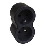 ROZGAŁĘŹNIK 2X2P+Z FRONTOWE - CZARNY/GRAFITOWY, Legrand