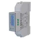Licznik energii elektrycznej - jednofazowy, RS-485, LCD, 100A, rejestracja parametrów sieci U, I, F,