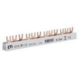 Szyna łączeniowa widełkowa 3P 80A 12mm2 (12 mod.) IZ12/3F/12 002921020 ETI