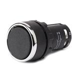 Przycisk monoblok, kryty, czarny, 1NO+1NC