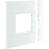 tehalit.WA Maskownica 120mm 1-krotna 50x50mm PC-ABS bezhalogenowy biały