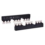 IZM54-3 Izolowana szyna łączeniowa (do 3xMPE25+styk pomocniczy)