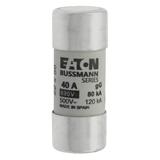 CYLINDRICAL FUSE 22 x 58 40A GG 690V AC Wkładka cylindryczna 22 x 58mm 40A GG 690V AC C22G40 EATON