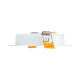 Oprawa downlight DURE 3 8W NW b. neutralna 230V 110st IP54 IK06 118x31 BIAŁY okrągła zasilacz zinteg