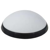 Oprawa ośw. PANTERA LED czarny pierścień, klosz mleczny, biały  neutralny, radarowy czujnik ruchu, 1