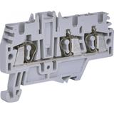 ESP-HMM.2/1+2 Złączka sprężynowa 2,5 mm2 (1wej,2 wyj) (szara)