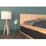 ROZGAŁĘŹNIK 2X2P, USB A+C - BIAŁY/GRAFITOWY, Legrand