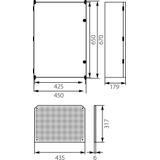 UNI-3 OBUDOWA UNIBOX 600X400X196  43.3 OPATÓWEK