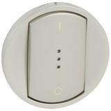 CELIANE - KLAWISZ ŁĄCZNIKA DWUBIEGUNOWEGO Z WSKAŹNIKIEM LED TYTANOWY, Legrand