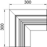 GA-SF70170RW, Naroże płaskie