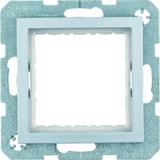 BERKER B.Kwadrat/B.7 Zestaw adaptacyjny do modułów systo 45x45mm aluminium lakierowana 14401404 HAGER