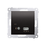 Simon 54 Odbiornik Bluetooth z ładowarką USB antracyt