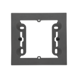 Simon 55 Puszka natynkowa 1-krotna do ramek LINE/DUO Wyokość: 40mm Grafitowy mat
