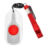 Bezprzewodowy dzwonek do drzwi sieciowy 230V przycisk SOS Wifi Tuya biały ORNO