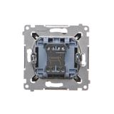 Simon 54 Łącznik krzyżowy 16A 250V zaciski śrubowe czarny DW7A.01/49 KONTAKT