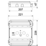 MT45V 0, Wspornik do montażu osprzętu pod kątem