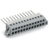 Listwa zaciskowa przepustowa 3‑biegunowa szara raster 5mm 731‑133 /50szt./ WAGO
