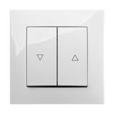 CARLA łącznik żaluzjowy   biały