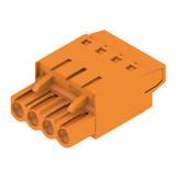 BLT 5.08HC/04/180 SN OR BX Wtyk PCB (złącze wiązki), 5.08 mm, Liczba biegunów: 4, Przylącze TOP /90szt./ 1499760000 WEIDMÜLLER