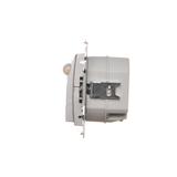 Simon 54 Oprawa oświetleniowa LED z czujnikiem ruchu 230 V AC 1.4 W białe neutralne 4000 K srebrny mat DOSCB.01/43 KONTAKT