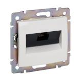 VALENA - GNIAZDO 1XRJ45 KAT. 6 FTP BIAŁE, Legrand