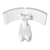 TOS DUO LED 2x20W podwójny naświetlacz ogrodowy, 2x1600lm, IP65, 4000K, PC, biały