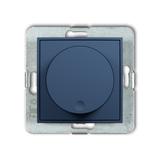 ICON Mechanizm elektronicznego regulatora oświetlenia przyciskowo-obrotowego do lamp LED navy blue