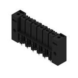 BVL 7.62HP/06/180FI 3.5SN BK BX Wtyki PCB (złącza płyty), 7.62 mm, Liczba biegunów: 6, kąt odejścia: 180° /50szt./ 1928770000 WEIDMÜLLER