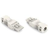 gniazdo 5-biegunowe z obudową odciążającą przewody