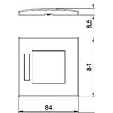 AR45-BF1 SWGR, Ramka Modul 45, pojedyncza