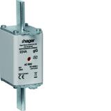 Wkładka bezp. nożowa NH1 wsk.podw. uchwyt nieiz. gG 224A 500 VAC LNH1224M HAGER