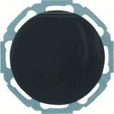 R.classic Gniazdo SCHUKO z pokrywą czarny Berker 47442045 WLS1211BG HAGER
