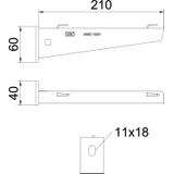 AW G 15/21, WYSIĘGNIK AW 210 VA DO KOR.SIATK