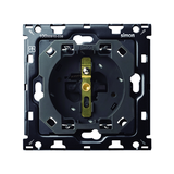 Simon 100 Zestaw 1-krotny: iO gniazdo z/u ! Wymagana puszka o głębokości min. 60 mm