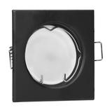 SUTRI SC ramka dekoracyjna oprawy punktowej MR16/GU10 max 50W kwadrat stała czarna AD-OD-6177/B ORNO
