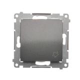 Simon 54 Przycisk „dzwonek” 10A szybkozłączka antracyt