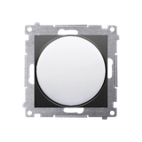 Simon 54 Sygnalizator świetlny LED – światło białe 230V czarny