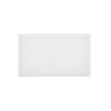 Simon 54 Touch Panel dotykowy S54 Touch 2 moduły 2 pola dotykowe poziome+2 pola dotykowe poziome bia