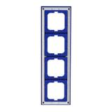 AXCENT Ramka 4-krotna  niebieski
