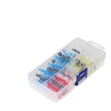 Zestaw koszulek temokurczliwych z cyną Shrink-with-Tin 100szt.; 0.5mm2 - 25 pcs; 1.5mm2 - 35 pcs; 2