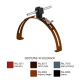 AN-15P/LA/C-N Uchwyt gąsior.rozsuw.Z-zatrz. H=3,5cm /LA/ czarny