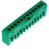 Listwa zaciskowa (1,5-10/16)mm2, 12 otworów, zielona ESC-QBLOK1202 003903207 ETI