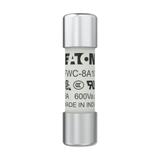 8AMP 600V AC UL FERRULE 10x38MM FUSE Wkładka szybka 8A AC 600V 10x38 mm aR UL FWC-8A10F EATON