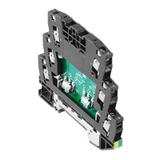 VSSC6 GDT 110VAC/DC10kA Odgromnik (sieci przesyłu danych/technologia MCR), Ochrona przeciwprzepięciowa, MSR, Cyfrowe, Liczba sygnałów: 1, AC/DC, 110 V, 156 V, 12 A, Zacisk /10szt 1064690000 WEIDMÜLLER