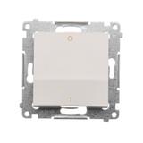 Simon 54 Łącznik dwubiegunowy 10A 250V szybkozłączka biały DW2.01/11 KONTAKT