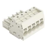MCS-MAXI wtyk 5-bieg. jasnoszary raster 7,62 mm /24szt./ WAGO