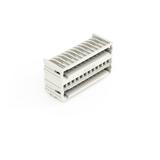 MCS-MINI dwupiętrowy wtyk 2 x 12 bieg. j-szary raster 3,5 mm /50szt./ WAGO
