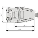 GSM 16/4 Gniazdo 16A/400V 3P+Z