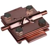 Zacisk krzyżowy z przekładką, Cu