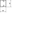 tehalit.LF Kanał elektroinstalacyjny PVC 30x45mm biały LF3004509016 HAGER